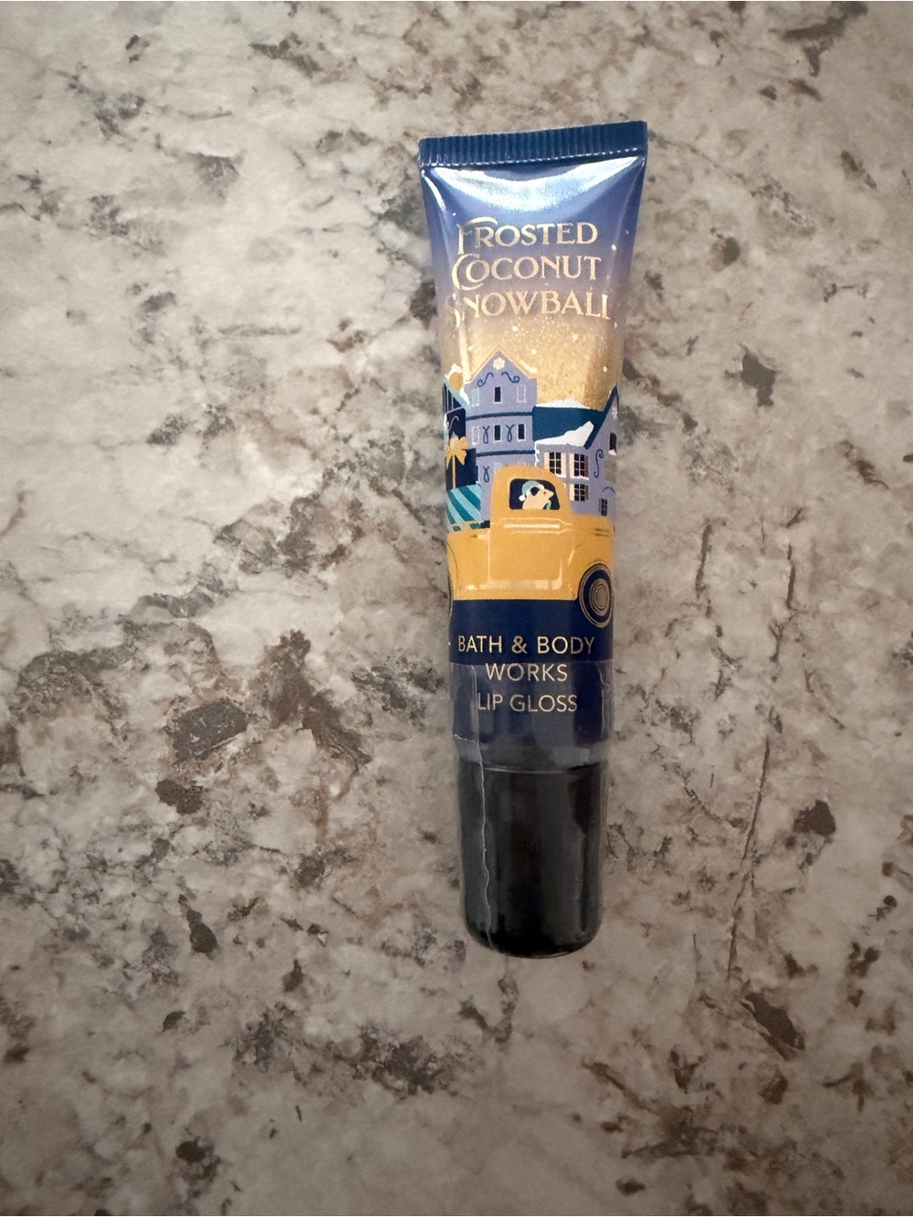 BBW Frosted Coconut Snowball Lip Gloss NEW